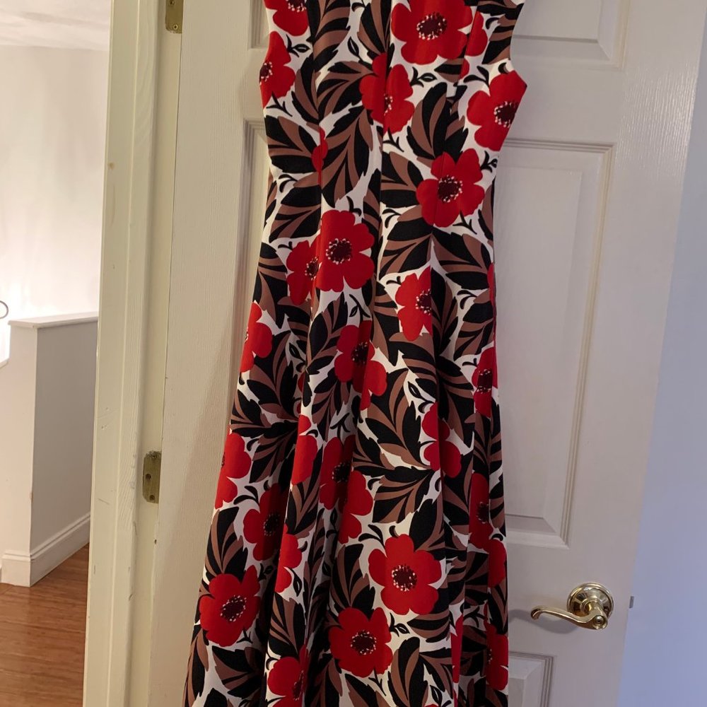 SOLD 🚧🚧! Kate Spade Poppy Field Dress Sz 4 - Picture 5 of 8